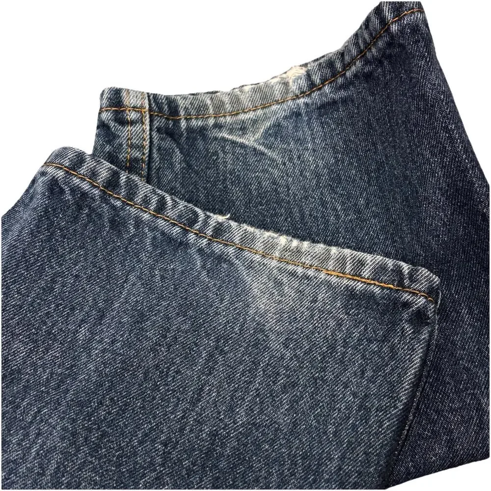 Levi’s 505 Jeans Medium Blue Denim Pants Mens Size 33X30 (Tagged 33x32) Straight
